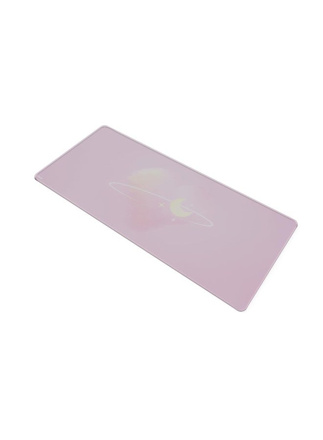 Pixio Mouse Pads - 36 x 16 inch XXL Celestial Love Pink Multifunctional Large Desk Mats for Gaming, Office, Desktop Anti-Slip Waterproof Washable Computer Mouse Mat - Image 5