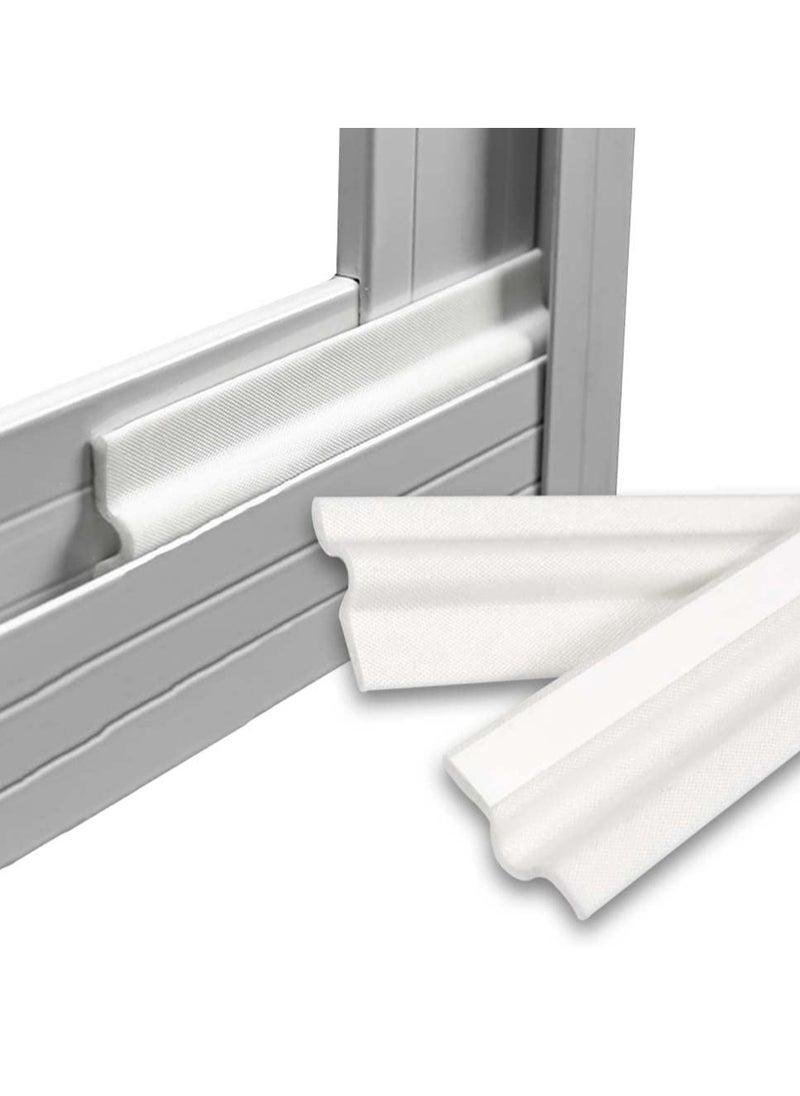 RATSAW 4 Meters Self Adhesive PU Foam Window Weather Seal Strip Soundproof Pest-proof Windproof Dust-proof Door Seal Strip White  - Image 1
