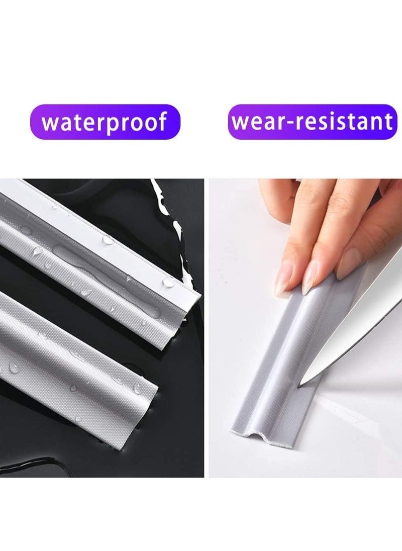 RATSAW - 4 Meters Self Adhesive PU Foam Window Weather Seal Strip Soundproof Pest-proof Windproof Dust-proof Door Seal Strip White - Image 1