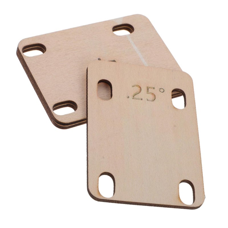 3Pcs Guitar Neck Spacer Bass Guitar Neck Plate Precision Fit Easy Installation - Image 2