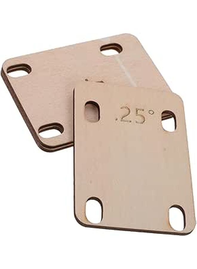 3Pcs Guitar Neck Spacer Bass Guitar Neck Plate Precision Fit Easy Installation - Image 1