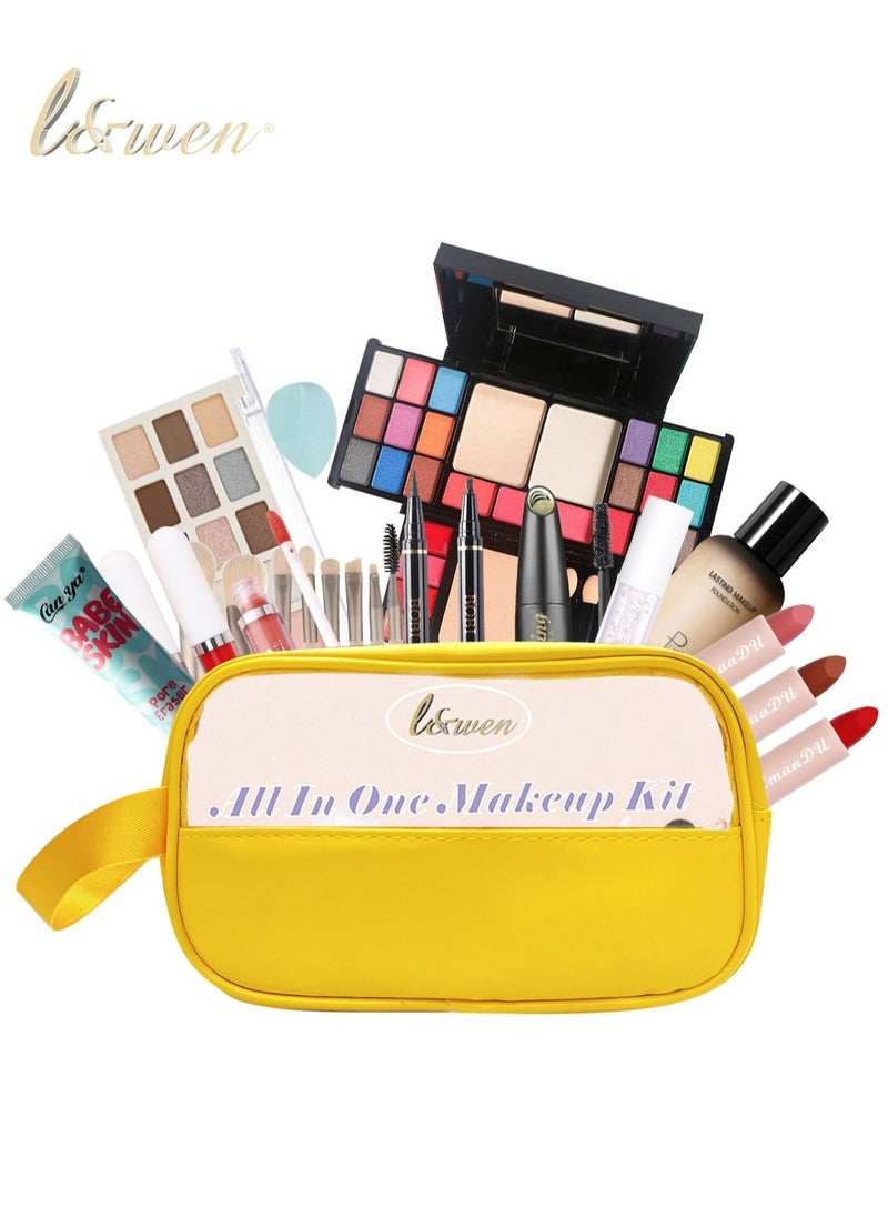 l&wen - All in One Makeup Kit for Women Full Kit Multipurpose Essential Portable High-Quality Professional Makeup Gift Set Including All You Need for Makeup for Beginners and Professionals - Image 1
