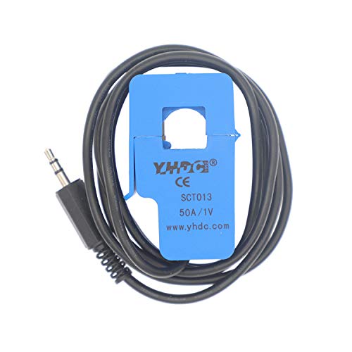 HUABAN 2PCS SCT013-050 50A 1V Non-invasive Split Core Current Transformer Sensor - Image 1