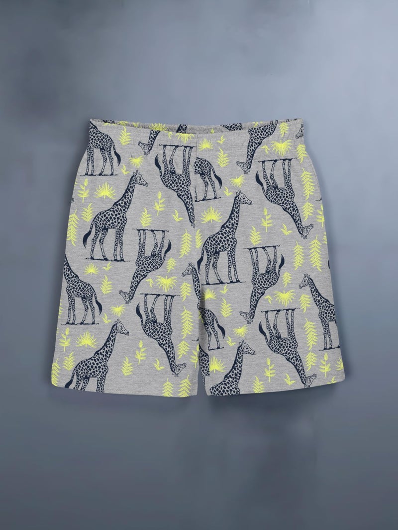 HELLCAT Boys Dress Clothing Set Combo with Tshirts & Shorts - Pack 1 Navy 1-2 Years - Image 5