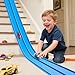 INKZOO Flex Tracks 15 Ft Starter Set Flexible Race Track for Kids 3 Flexible Car Track Race Car Ramp Track Compatible with Diecast 164th Cars Portable Rolls Up Race Tracks with Strong Suction Cups - Image 3