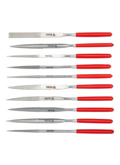 Yato YATO 10Pcs Diamond Needle File Set 4X160X50mm YT-6151 