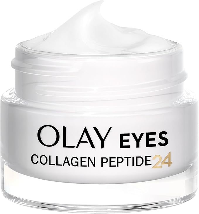 Olay Collagen Peptide Eye Cream Skincare with Niacinamide 99 Purity and Antioxidant Vitamin E Advanced Anti Ageing Skin Care with 3 Actions Strengthens Restores Hydrates 15ml - Image 1