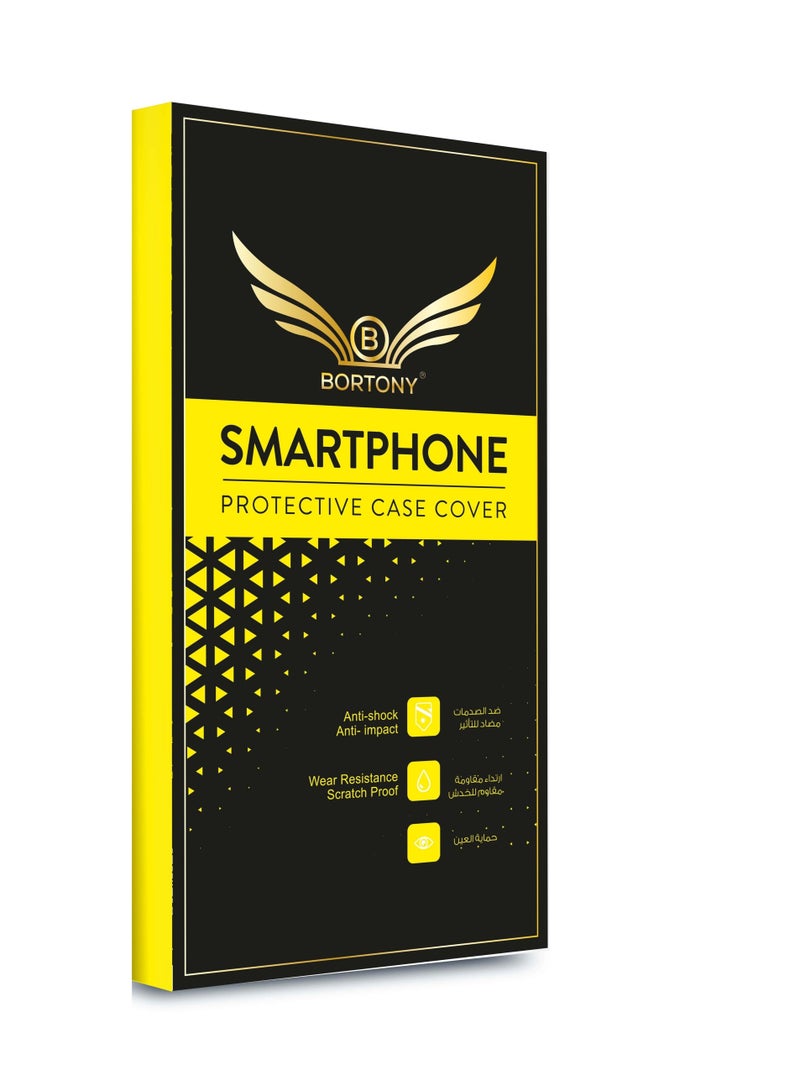 BORTONY iPhone 14 Pro Max Case 6.7 inch Slim Liquid Silicone 3 Layers Full Covered Soft Gel Rubber Case Cover - Image 5