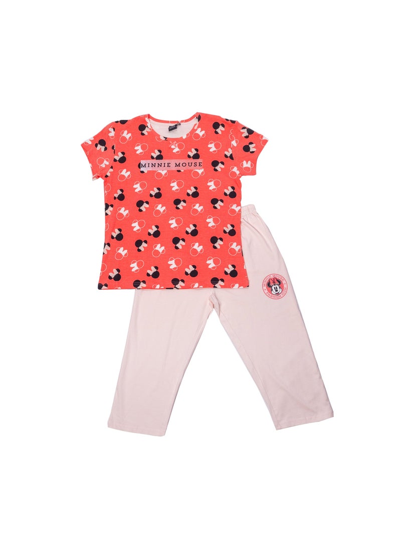 Minnie Mouse - Womens Pyjama Set - Image 1