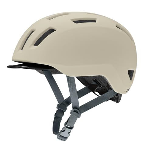 Smith Transit Cycling Helmet Adult Road Bike Helmet with MIPS Technology Lightweight Protection for Men Women Matte Chalk Medium - Image 1