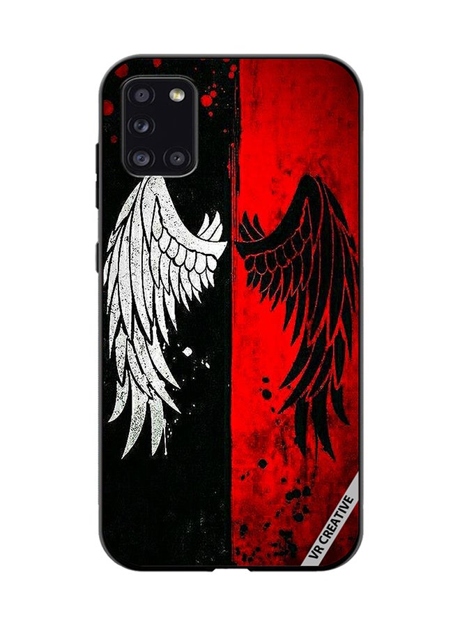 VR CREATIVE Protective Case Cover For Samsung Galaxy A31 Wings Design Multicolour - Image 1