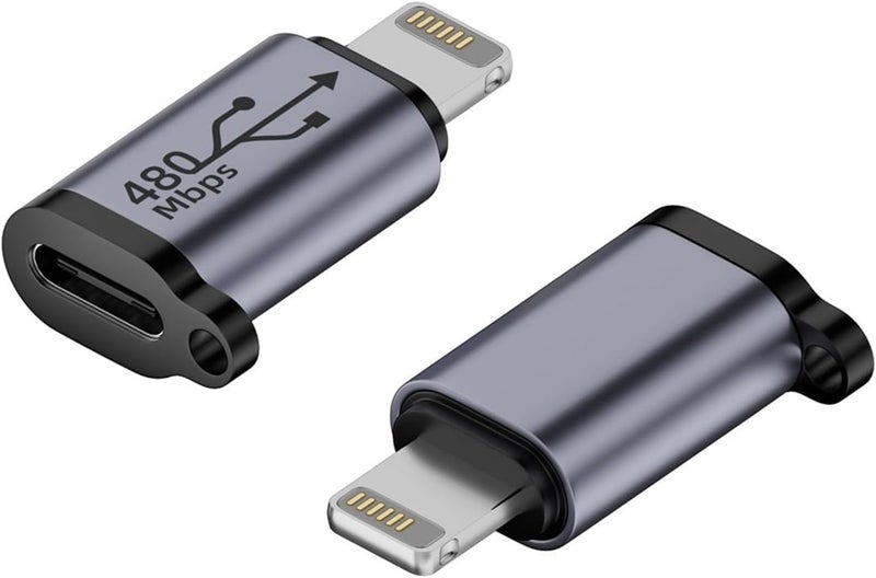 ETZIN USB C to Lighting Adapter,27W PD Fast Charging for Phone 14/13/12 Pro Max Plus Mini,for Lighting to USB C Cable Adapter for iPad,Support Transfer Data-Not for Audio/OTG (EPL-1297CC) - Image 1