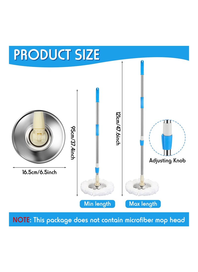 Excefore - Mop Replacement Handle,  360 Degree Mop Handle Replacement  Rotating Stick, Household Cleaning Accessories for Floor Cleaning(Blue) - Image 1