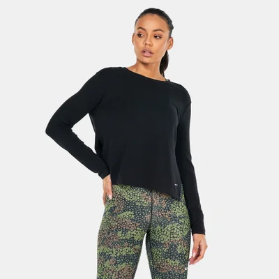 Nike Women's Yoga Dri-FIT Long-Sleeve Top