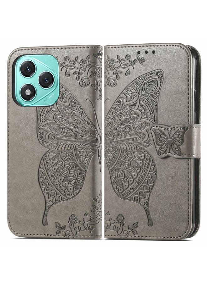 Zaboon Case For Honor 400 Lite Butterfly Love Flower Embossed Leather Phone Case - Image 2