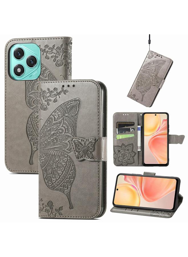 Zaboon Case For Honor 400 Lite Butterfly Love Flower Embossed Leather Phone Case - Image 1