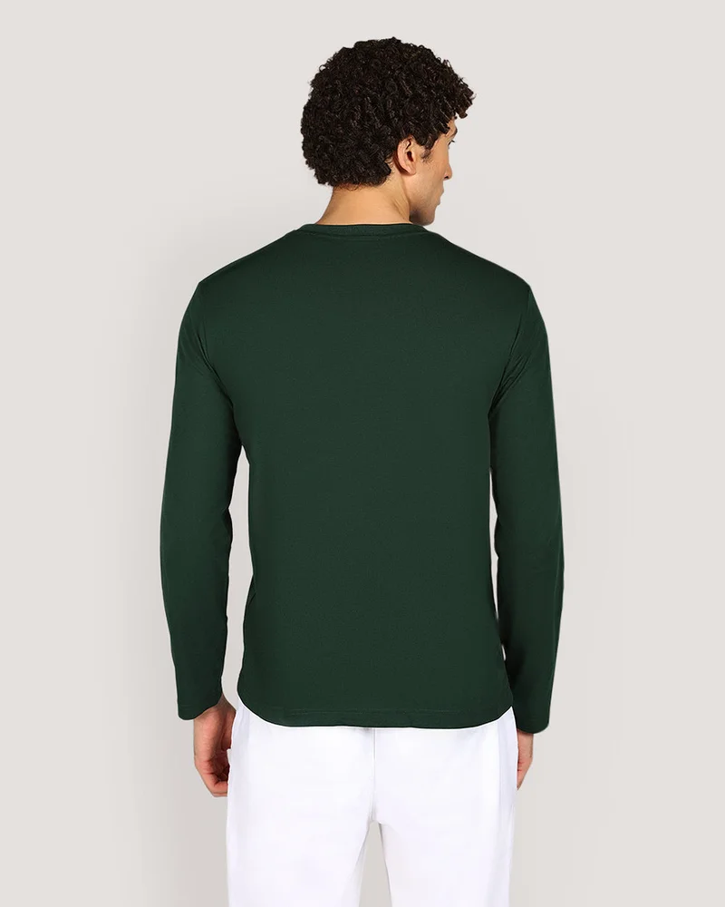 GANT  Regular Tonal Shield Long Sleeve T-Shirt for Men | Best Price UAE