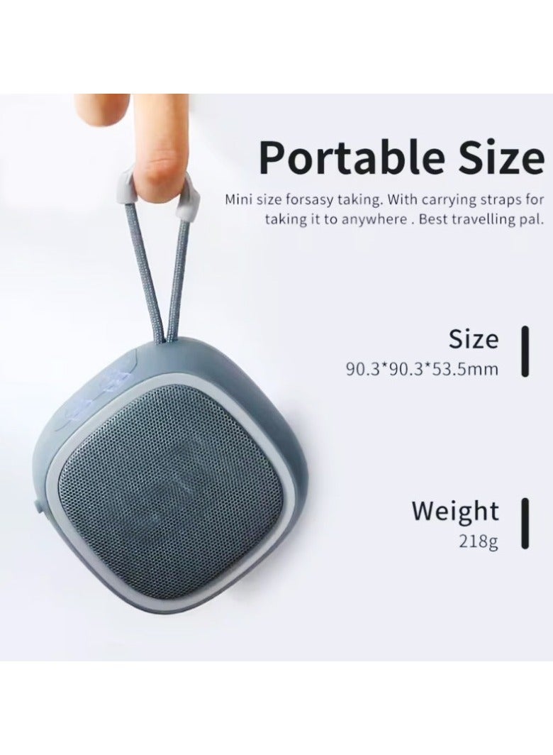 تي جي مكبر صوت صغير بتقنية البلوتوث، مكبر صوت عالي الدقة، يدعم بطاقة TF راديو صغير، مكبر صوت لاسلكي محمول للتحكم في التطبيق في الهواء الطلق - Image 3