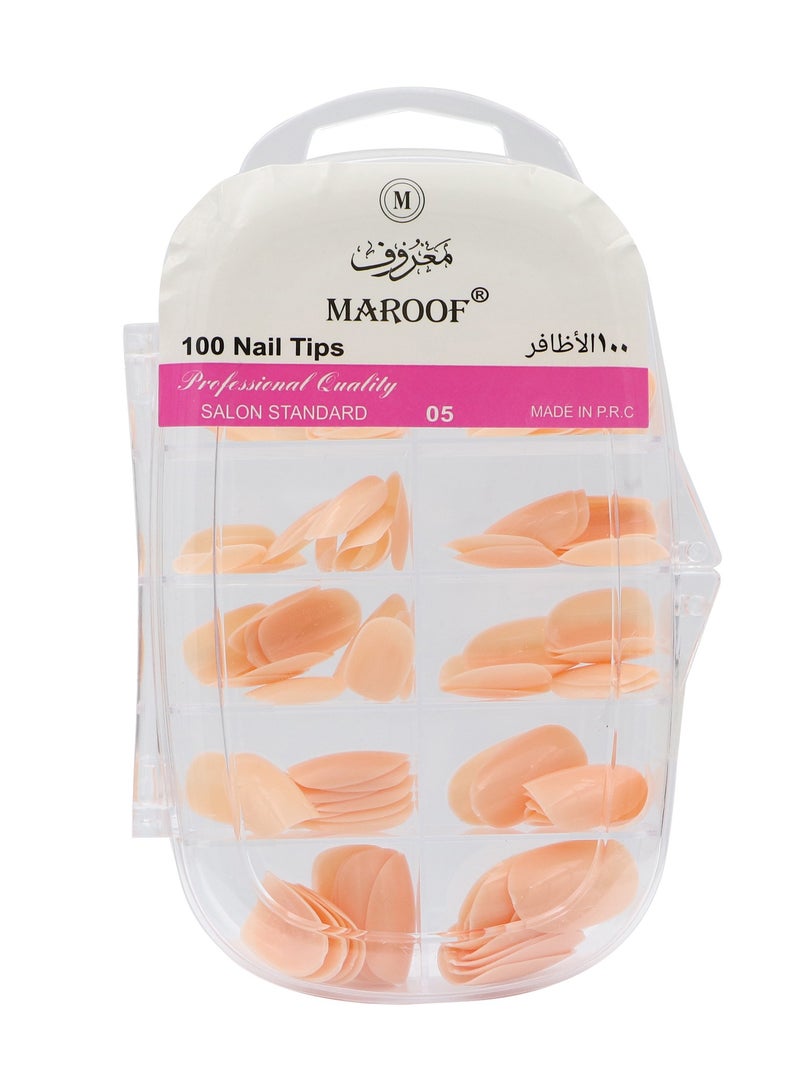 MAROOF مرووف نصائح أظافر صلبة 05 خوخ - Image 1