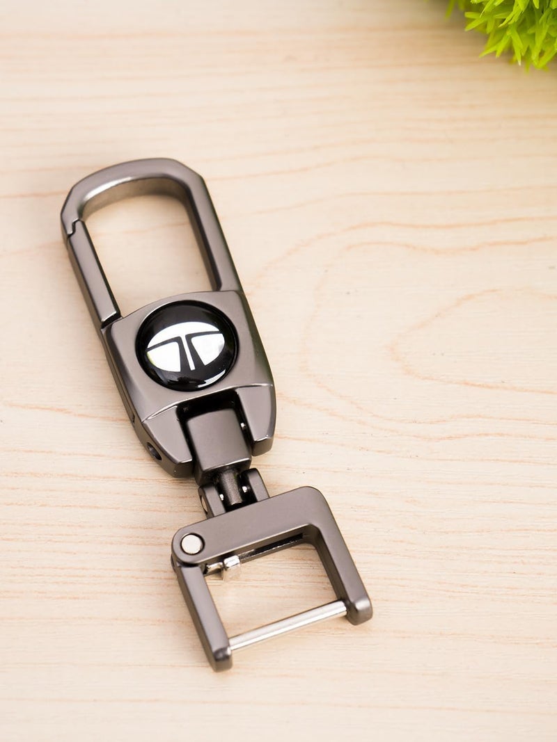 Contacts Heavy Duty Stainless Steel Key Chain Compatible for Tigor Tiago EV Altroz Punch Safari Harrier Nexon Tata… - Image 2
