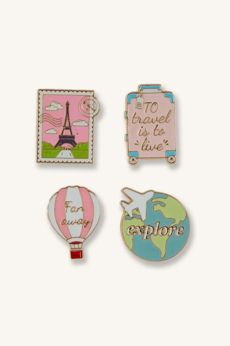 Defacto  4 Piece Brooch Set for Women | Best Price UAE