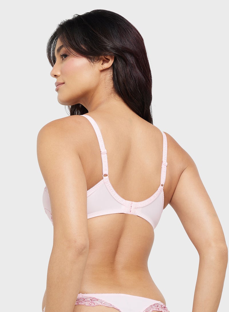 hunkemoller Plunge Neck Demi Bra  - Image 3