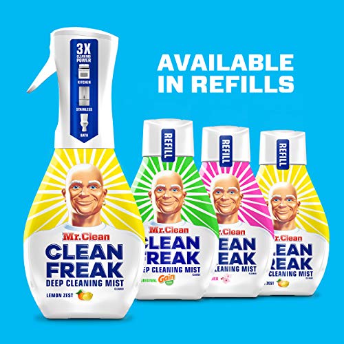 Mr Clean Mr. Clean Freak Deep Cleaning Mist Spray Refill, Lemon Zest - Image 2