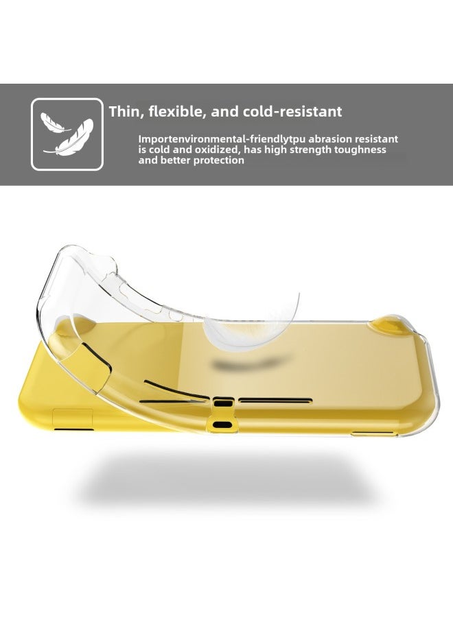 Generic Nintendo Switch Lite Protective Case Transparent Crystal Anti-fall Anti-collision Switch 2 All-in-One TPU Soft Case-Product Color:Transparent-Model:Switch 2nd Generation Split Case  - Image 3