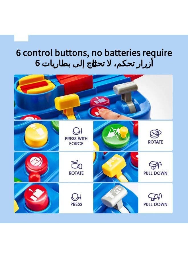 Vixplorn Boys Children's Race Track Toys, Car Toys Suitable For Boys And Girls Aged 3+, Toddler Car Adventure Toys, Children's Educational Games, sSuitable As Gifts For Birthdays, Eid al-Fitr,Ramadan And Other Festivals  - Image 5