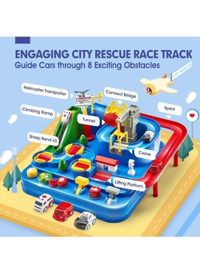 Vixplorn Boys Children's Race Track Toys, Car Toys Suitable For Boys And Girls Aged 3+, Toddler Car Adventure Toys, Children's Educational Games, sSuitable As Gifts For Birthdays, Eid al-Fitr,Ramadan And Other Festivals  - Image 3