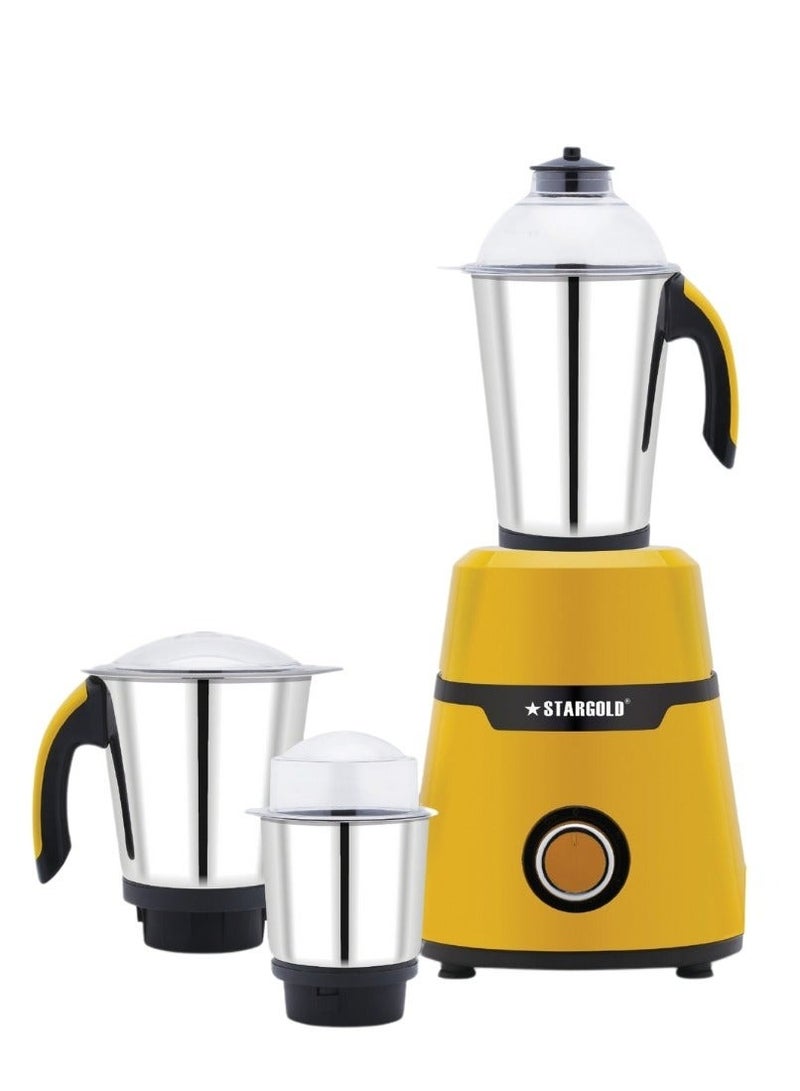 Stargold Mixer Grinder 750 Watts 3 In 1 High Performance Copper Motor With Razor Sharp Blade - Image 1