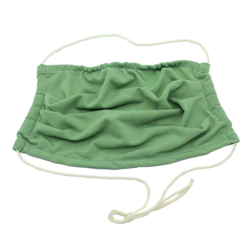 Hot Ear-hanging Sunscreen Mask New Dust-proof Haze-proof Lightweight Breathable Mask Face-covering Mask Spring and Summer Cross-border grass green grass green
