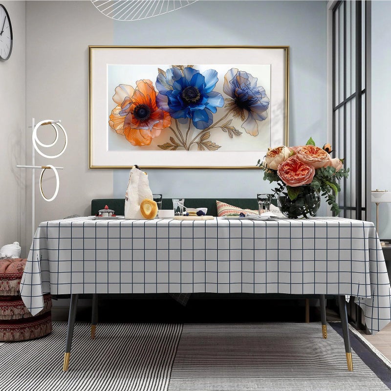 Jooz Large Diamond Art Kits For Adults - 5D Flowers Diamond Painting Kits For Adults  Diy Full Drill Large Flower Diamond Art Painting  Floral Gem Art Kits For Beginners For Wall Decor 27.5X15.7 Inch - Image 3
