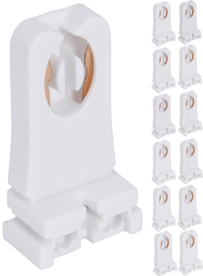 JACKYLED Non-shunted Turn Type T8 Lamp Holder UL Socket Tombstone (12 Packs) - Image 1