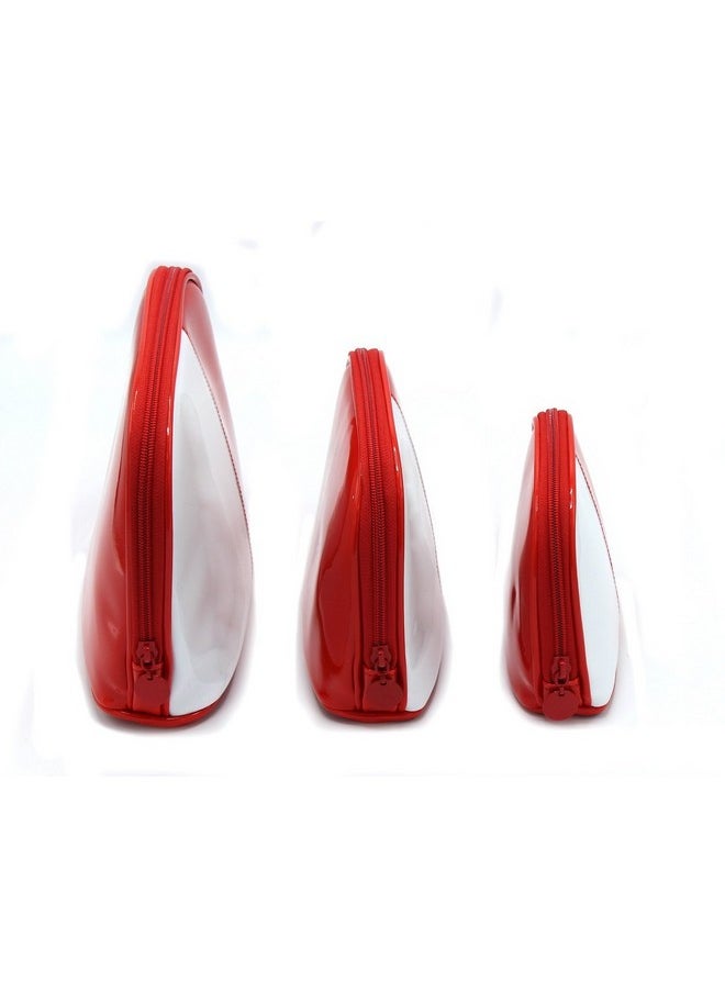 Shopaholic - Shopaholic Travelling Cosmetic Pouch/Coin Pouch/Multi Purpose Used for Women's/Teenagers (Red) - Image 1