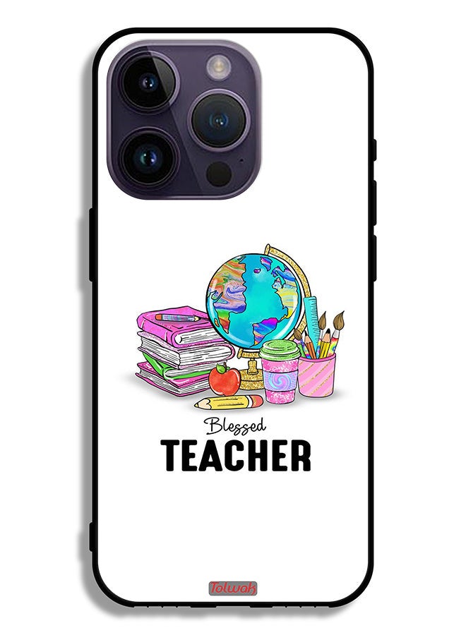Tolwak Apple iPhone 14 Pro Protective Case Blessed Teacher - Image 2