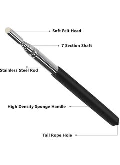 Ant Telescopic Pointer Stick with Hand Lanyard，Teacher Pointer for Classroom，Presentation Pointers for Teachers， Handheld Whiteboard Pointer Stick  - Image 4