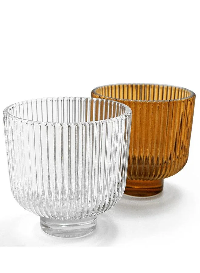 KNOT HOME Crista Bundle Textured Design Vases Knot Home Designer Accessory for Bedroom Living Dining Room Office Area Décor