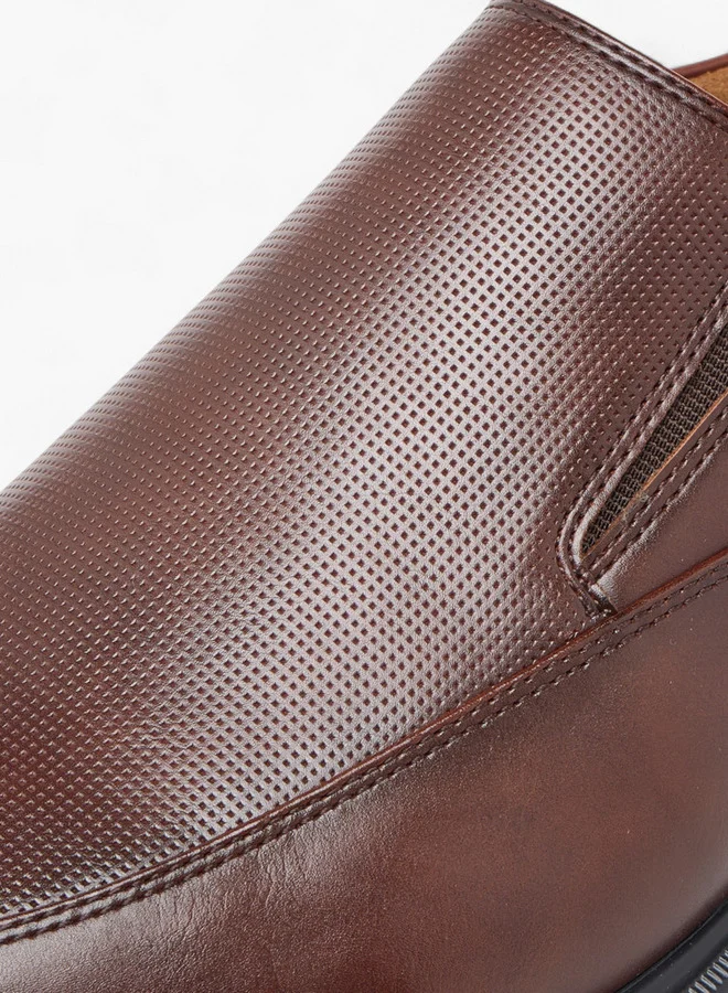 Le Confort Textured Slip-On Loafers