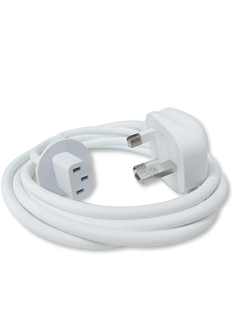 NTECH Power Cable UK Plug Cord Compatible for Apple iMac 17" 20" 21.5" 24" 27" G5 A1224 A1225 A1311 A1312 A1418 A1419 Replacement Part GENUINE 6ft Power Supply Wire Line 2012 Late-2019 - Image 1