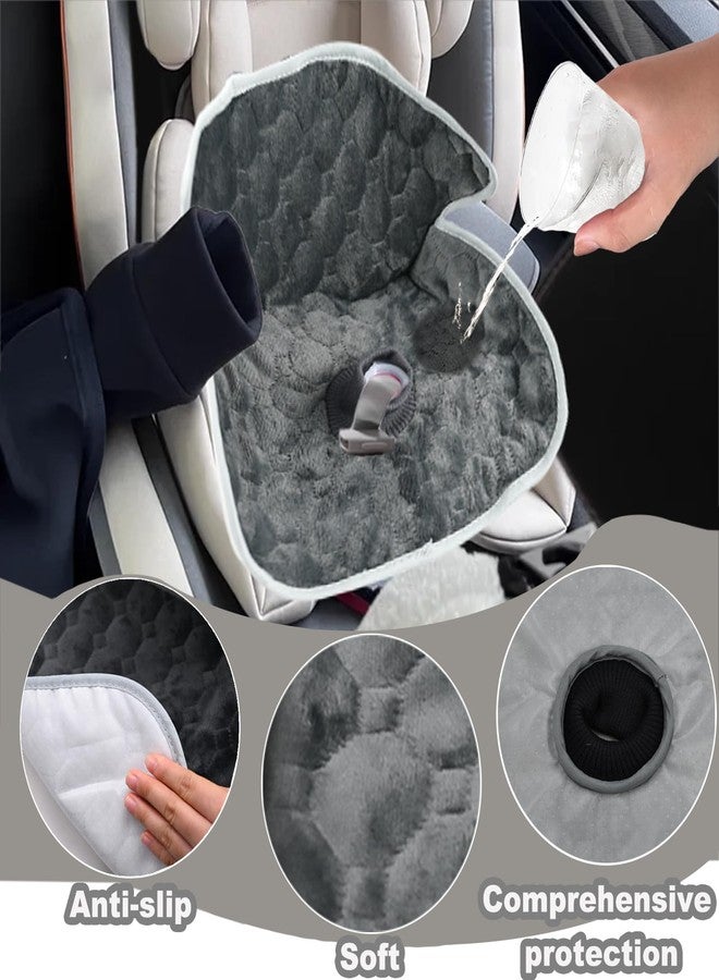 Anglepingping Potty Training Car Seat Protector Cover, Waterproof Piddle Pads Universal Car Seat Liner Cover Protector for Toddlers and Baby Carseat,Non-Slip & Waterproof (Grey) - Image 3