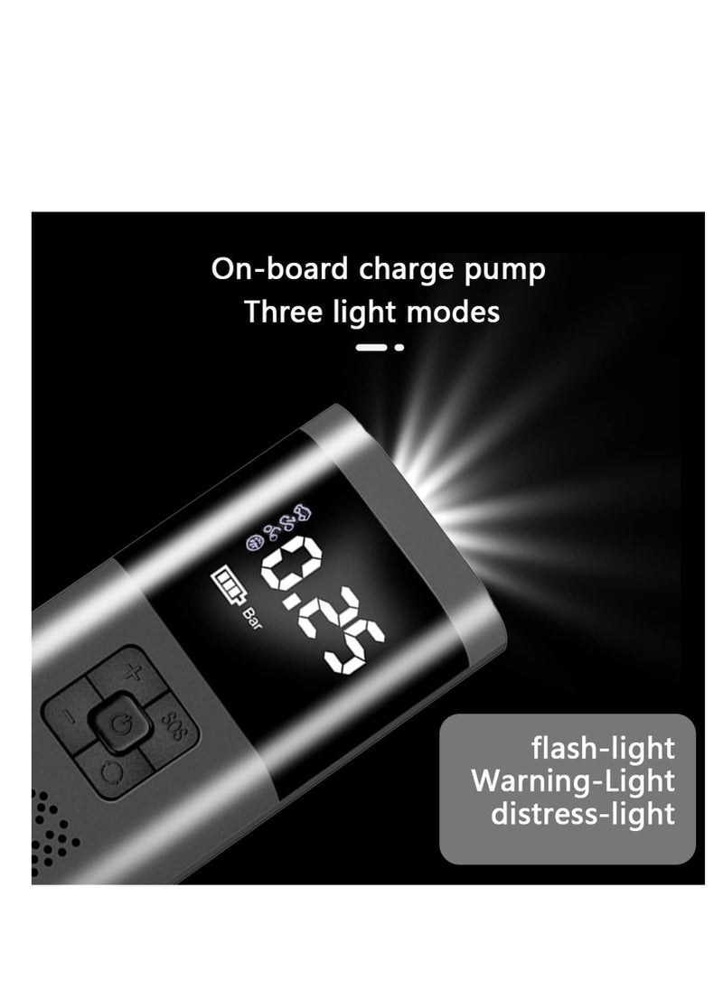 Tire Inflator Portable Air Compressor, Cordless Air Pump for Car Tires, Electric Inflator with 150PSI Digital Pressure Gauge,LED Light, Auto shut-off, 6000mAh Battery for Car Bike Ball Motorcycle - pzsku/ZE422C228C955EE702034Z/45/_/1725368768/2a5070ed-22f0-4a91-91fb-28b4048900c7