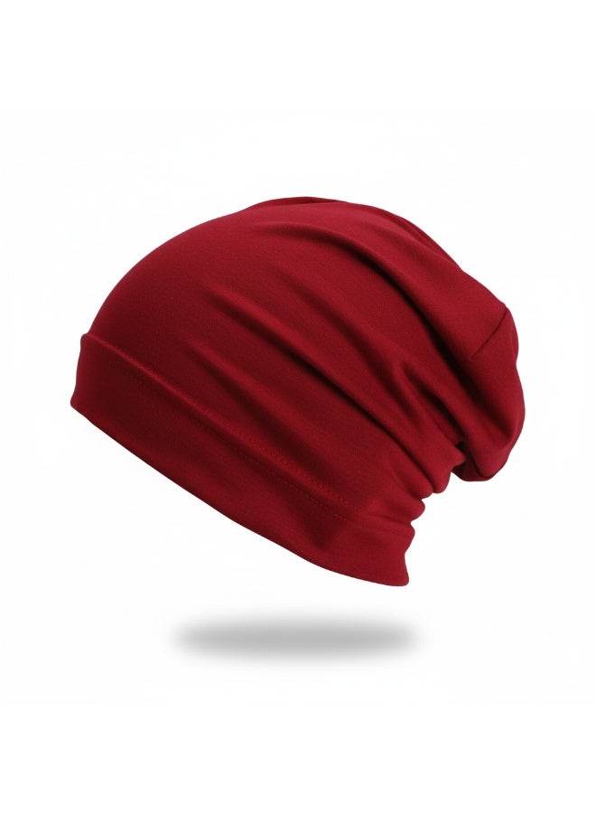 أبشر قبعة بيني متراخية من مزيج القطن الناعم، خفيفة الوزن بتصميم كاجوال، قبعة متراخية مرنة بمقاسات متعددة