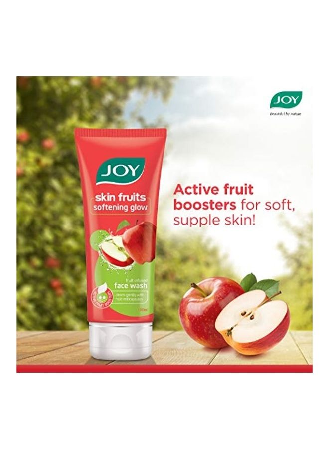 JOY 2-Pack Skin Fruits Softening Glow Face Wash Multicolour 2 x 100ml - Image 2