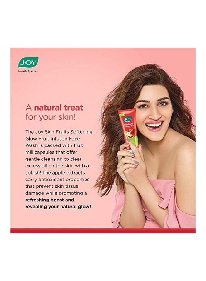 JOY 2-Pack Skin Fruits Softening Glow Face Wash Multicolour 2 x 100ml - Image 3