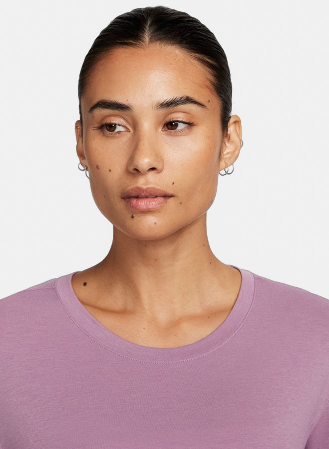 Nike Women's Nike Yoga Dri-FIT Short Sleeve Top  - Image 3