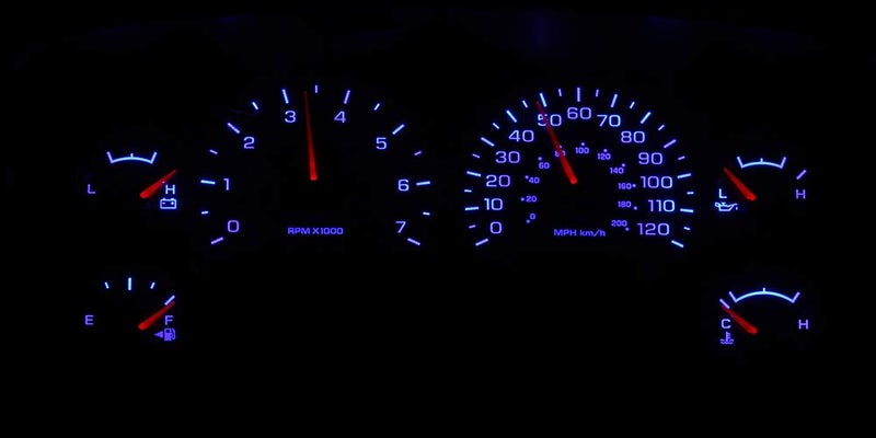 HERCOO Ice Blue LED Light Bulbs for Instrument Gauge Cluster Speedometer Compatible with 2002-2006 Dodge Ram 1500 2500 3500 - Image 1