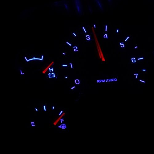 HERCOO Ice Blue LED Light Bulbs for Instrument Gauge Cluster Speedometer Compatible with 2002-2006 Dodge Ram 1500 2500 3500 - Image 3
