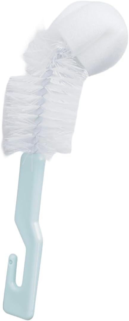 Zomee Collection Container Baby Bottle Brush  Effortless Cleaning for Breast Milk Storage Containers and All Bottles