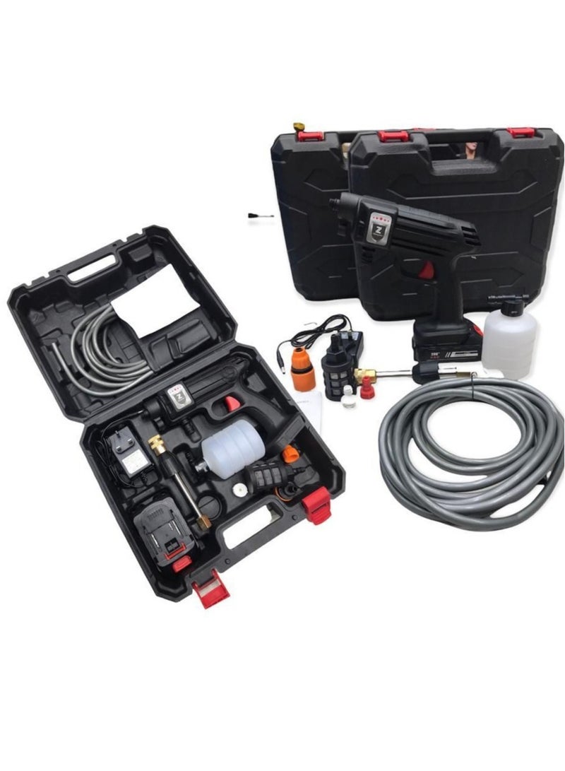 ELTRAZONE 24V Cordless Electric High Pressure Washer Multicolour 9meter  - Image 2
